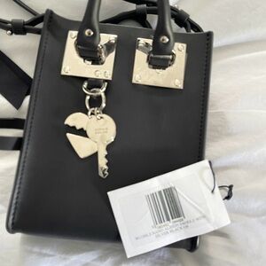 Sophie Hulme Black Bag with Silver Details